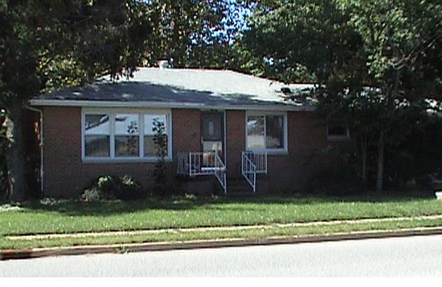 Front of Julie Drive house