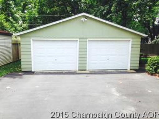 Two-car garage
